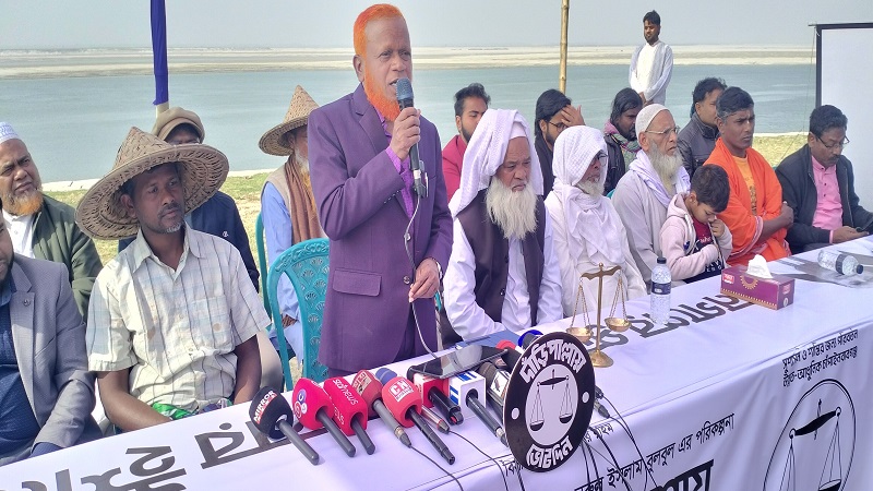পদ্মা পাড়ে চাঁপাইনবাবগঞ্জ সদরের জামায়াত প্রার্থী নুরুল ইসলাম বুলবুলের নির্বাচনী ইশতেহার ঘোষণা 